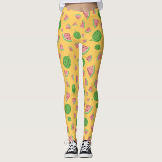 Sapige Zomer Watermeloen Leggings