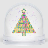 Sapin de Noël Décoré avec Étoile (Arrière)