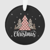 Sapin de Noël Léopard Drôle de Noël Vacances  (devant)