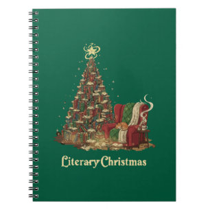 Sapin de Noël Littéraire Cosy de Livres Amoureux
