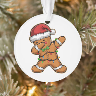 Sapin de Noël Lumineux au Pain d'Épice Dabbing