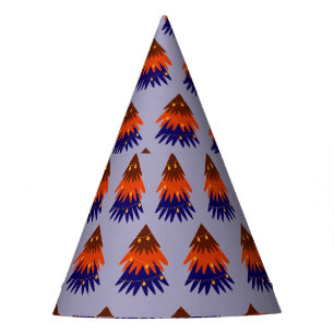 Sapin de Noël multicolore - Chapeau de fête
