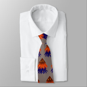 Sapin de Noël multicolore - Cravate