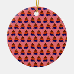 Sapin de Noël multicolore - Ornement