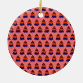 Sapin de Noël multicolore - Ornement (Dos)