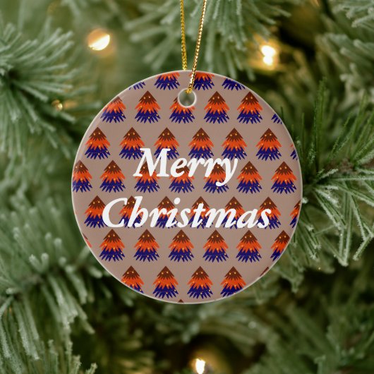 Sapin de Noël multicolore - Ornement (Arbre)