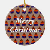 Sapin de Noël multicolore - Ornement (Devant)