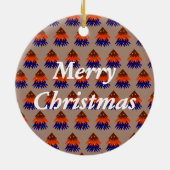 Sapin de Noël multicolore - Ornement (Dos)