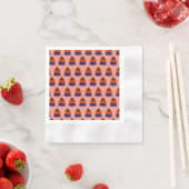 Sapin de Noël multicolore - Serviettes en papier (En situation)