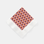 Sapin de Noël multicolore - Serviettes en papier (Coin)