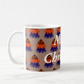 Sapin de Noël multicolore - Tasse à café (Gauche)