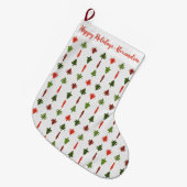 Sapin de Noël rouge et vert Chaussette de Noël (Devant (Accrochage))