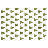 Sapin de Noël sur nappe blanche (Devant (Horizontal))