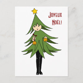 Sapinette/Briefkaart met kerstbomen Briefkaart
