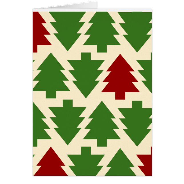 Sapins de Noël Motif de Fêtes (Devant)