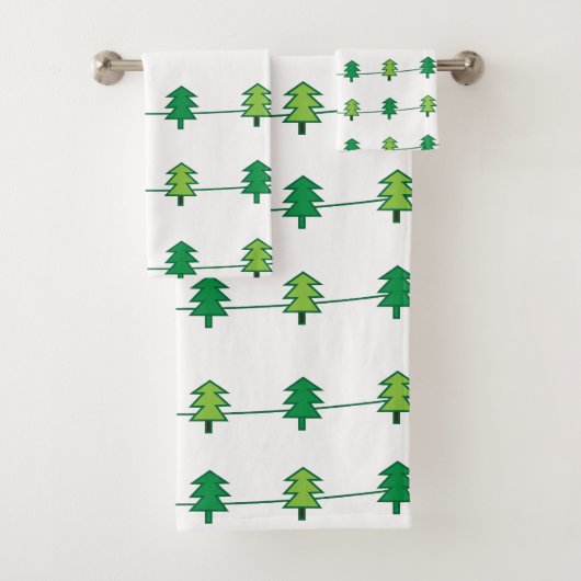 Sapins de Noël Simples Élégants (En situation)