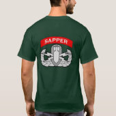 Sapper Badge T-shirt 2 (Achterkant)