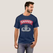 Sapper Tab Master Parachutist T-shirt (v1) (Voorkant volledig)