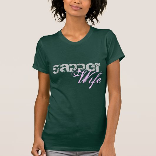 Sapper Wife T-shirt (Voorkant)