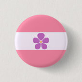 Sapphic Pride Button (Voorkant)