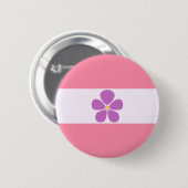 Sapphic Pride Vlag LGBT Pride Ronde Button 5,7 Cm (Voorkant /achterkant)