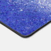 Sapphire Abstrait Art Desk Mat (Coin)