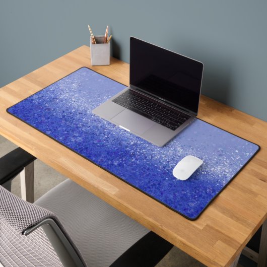 Sapphire Abstrait Art Desk Mat (Bureau 2)