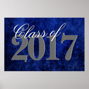 Sapphire Afstudeerder   Blue Royal Cobalt Azure Ye Poster