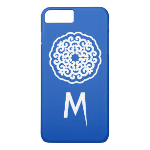 Sapphire Asian Moods Mandalla iPhone 8 Plus / 7 Plus Hoesje