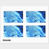Sapphire Blue Iced Tree stickers (Vel)