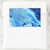 Sapphire Blue Iced Tree stickers (Tas)