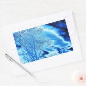 Sapphire Blue Iced Tree stickers (Envelop)