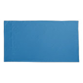Sapphire Blue King Sized Single Pillowcase Kussensloop (Achterkant)