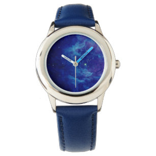 Sapphire Blue Nebula Watts Horloge