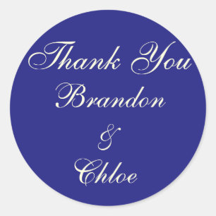 Sapphire Blue, Off White en Pearls Sticker