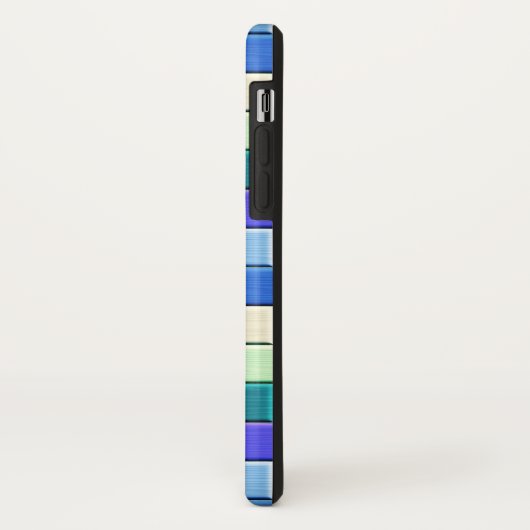 Sapphire Blue Tegels Case-Mate iPhone Case (Achterkant/links)