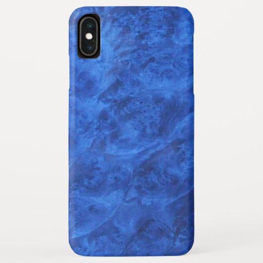 Sapphire Blue Velvet Case-Mate iPhone Case (Achterkant)
