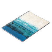 Sapphire Blue-Waterverf Notitieboek (Linkerzijde)