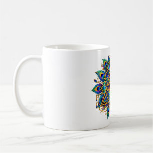 Sapphire Chevron Eye Koffiemok