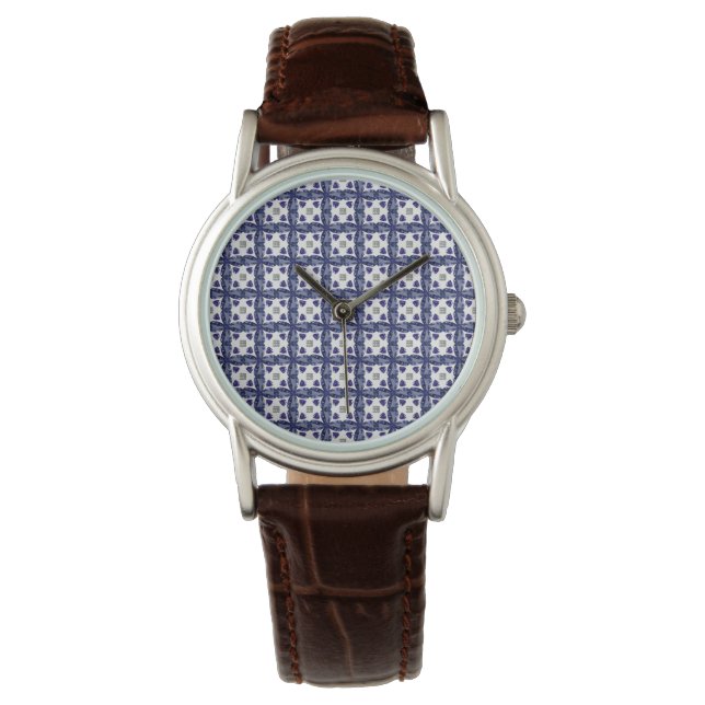 Sapphire Diamond Art, Blue Horloge (Voorkant)