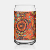 Sapphire élégant "Echos complexes" Imprimé Can Gl (Recto)