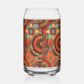 Sapphire élégant "Echos complexes" Imprimé Can Gl (Droite)