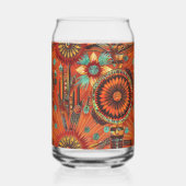 Sapphire élégant "Echos complexes" Imprimé Can Gl (Gauche)