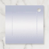 Sapphire Gem & Glitter 45th Wedding Jubileum Bedankjes Labels (Achterkant)