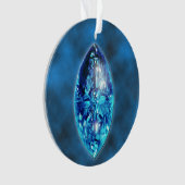 Sapphire Gemstone Ornament (voorkant)