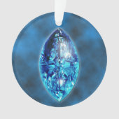 Sapphire Gemstone Ornament (voorkant)