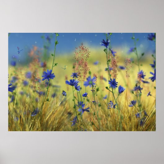 Sapphire & Gold Print (Voorkant)