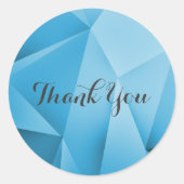 Sapphire Jewel Tones Merci Stickers (Devant)