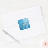 Sapphire Jewel Tones Save the Date Stickers (Enveloppe)