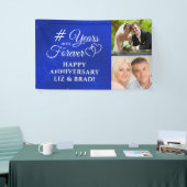 Sapphire Jubileum Hart JAREN IN FOREVER Spandoek (Beurs)